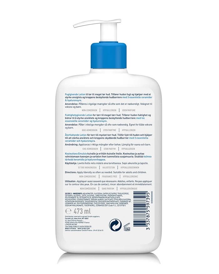 CeraVe Lait Hydratant 473 ml – Image 3