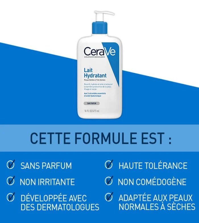 CeraVe Lait Hydratant 473 ml – Image 4
