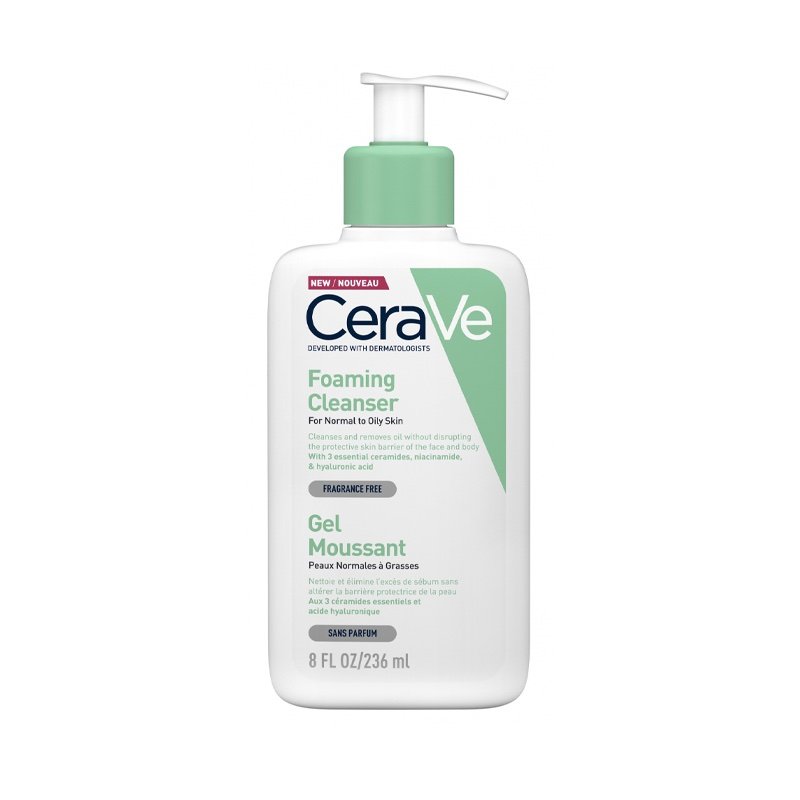 Cerave Gel Moussant Peaux Grasses