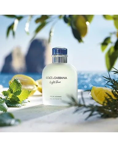 D&G COFFRET LIGHT BLUE POUR HOM SPRING EDT 75ML – Image 2