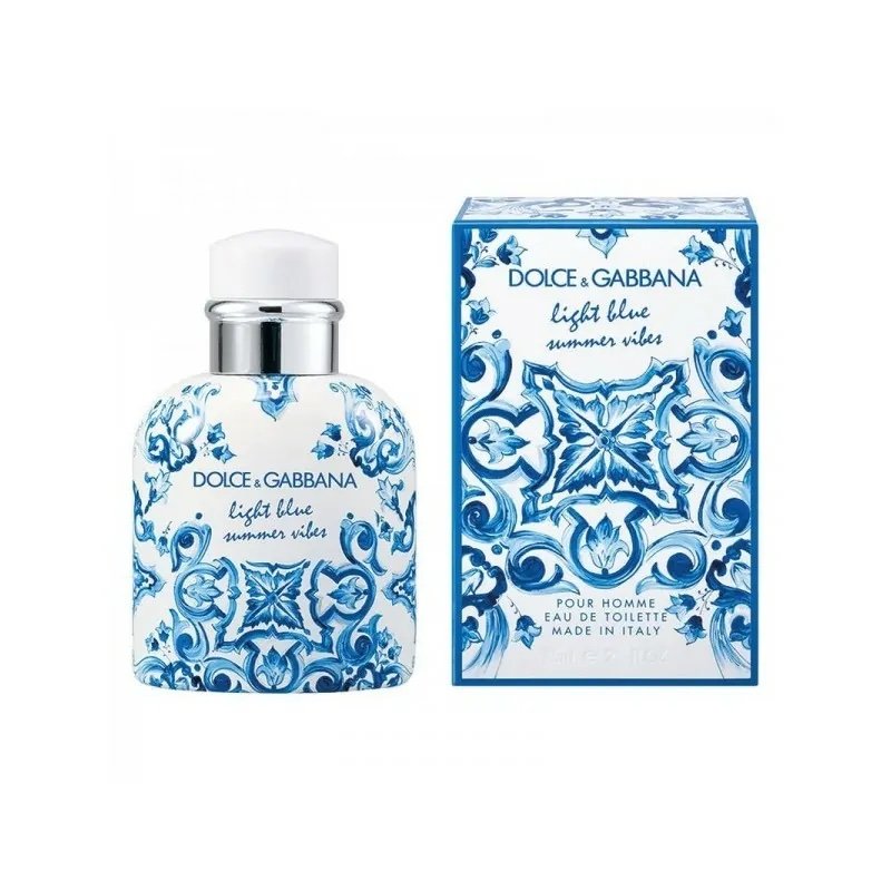 D&G LIGHT BLUE SUMMER VIBES EDT HOM 75ML – Image 3