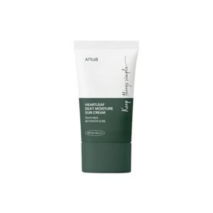 ANUA Heartleaf Silky Moisture Crème Solaire SPF 50 PA++++
