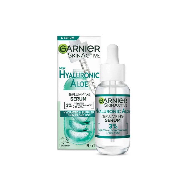 GARNIER Sérum Repulpant & Hydratant à l’Acide Hyaluronique