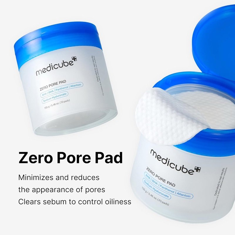 MEDICUBE Zero Pore 2.0 Pads Exfoliants Anti-pores – Image 2