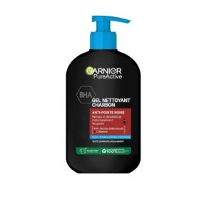 GARNIER Gel Nettoyant Anti-imperfections Au Charbon & BHA