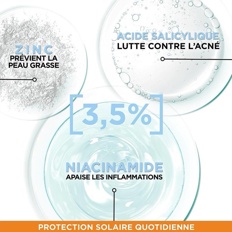 GARNIER Ambre Solaire Super UV Niacinamide Fluide Anti-imperfections Fini Invisible SPF 50+ – Image 3