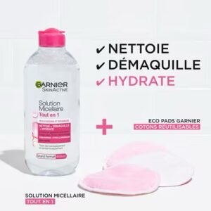GARNIER Solution Micellaire Tout en 1 Peaux Sèches et Sensibles