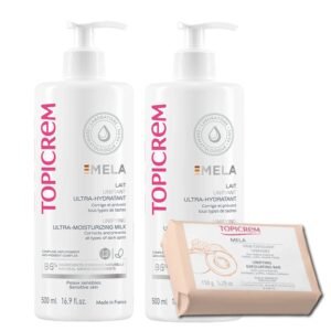 Topicrem Mela Duo Lait Mela 2x500ml+ Savon 150g