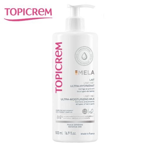 Topicrem Mela lait ultra hydratant 500 ml