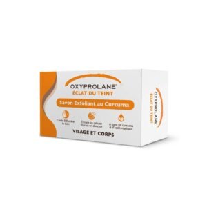 Oxyprolane savon curcuma