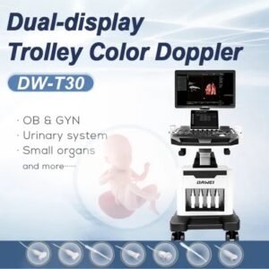 Échographe Doppler couleur sur chariot Dawei DW-T30