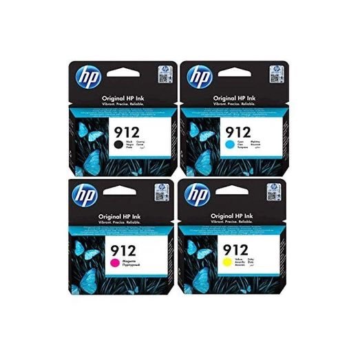 Pack de 4 cartouches d'encre HP 912